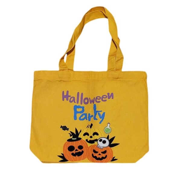 Halloween Trick or Treat Canvas Tote Bags - NIP - Picture 6 of 11